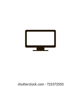 monitor icon. sign design