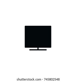 monitor icon. sign design