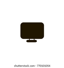monitor icon. sign design