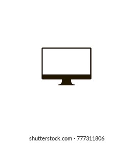 monitor icon. sign design