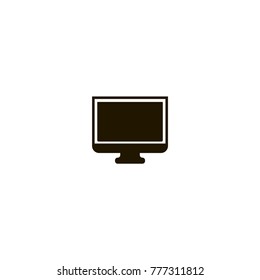monitor icon. sign design