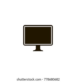 monitor icon. sign design