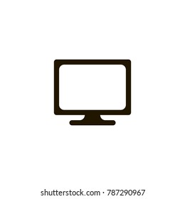 monitor icon. sign design