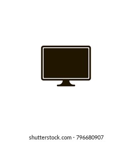 monitor icon. sign design