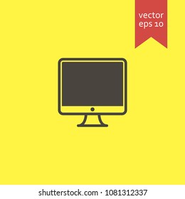 monitor. monitor icon. sign design. Vector EPS 10