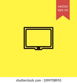 monitor. monitor icon. sign design. Vector EPS 10.