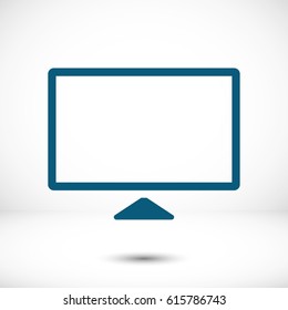 monitor icon stock vector illustration
