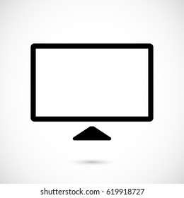 monitor icon stock vector illustration