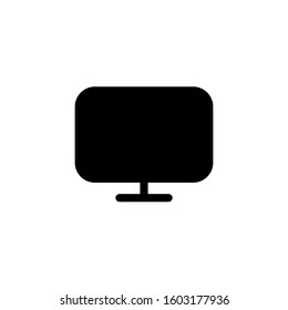Monitor icon template. Vector illustration 