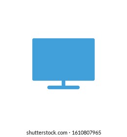 Monitor icon template. Vector illustration 
