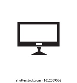 Monitor icon trendy Device Illustration Design