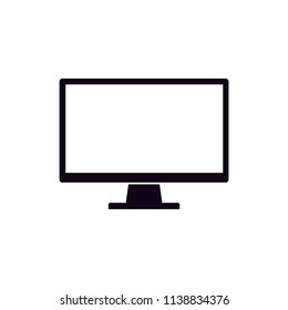 Monitor icon vector