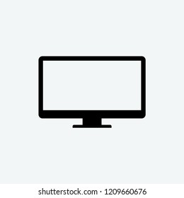 monitor icon vector