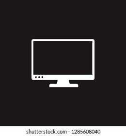 monitor icon. monitor vector design. sign design
