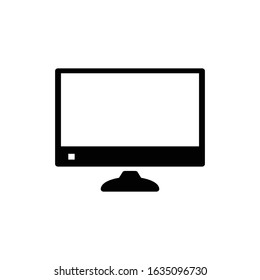 Monitor icon vector design template ilustrasion