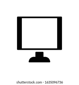 Monitor icon vector design template ilustrasion