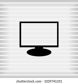 monitor icon vector, 

Vector EPS 10 illustration style