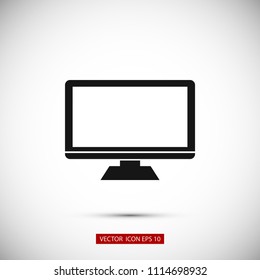 monitor icon vector, 

Vector EPS 10 illustration style