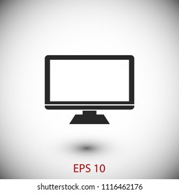 monitor icon vector, 

Vector EPS 10 illustration style
