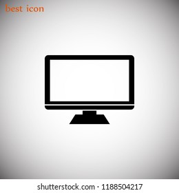 monitor icon vector, 

Vector EPS 10 illustration style