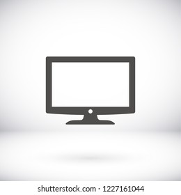monitor icon, Vector  Eps 10 
