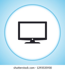 monitor icon, Vector  Eps 10 