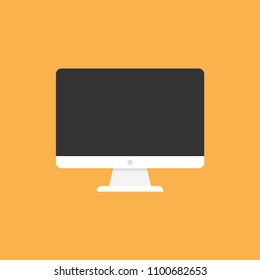 Monitor icon. Vector illustration.