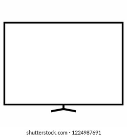 Monitor Icon Vector Illustration