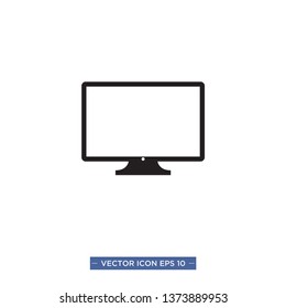 monitor icon vector illustration