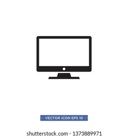 monitor icon vector illustration