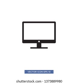 monitor icon vector illustration