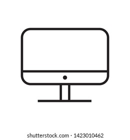 monitor icon vector illustration design