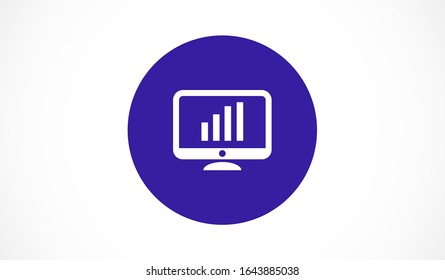 Ilustración del monitor Ilustración del vector de iconos, portátil, tablet y smartphone: Iconos de dispositivo de ilustración del vector de material: teléfono inteligente, monitor Vector de iconos