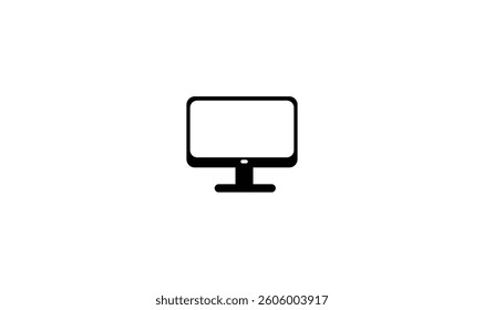 Monitor icon vector illustration for infographic or others use.