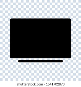 monitor icon vector illustration template. Editable monitor icon for web and mobile. vector illustration on blank background