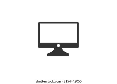 monitor icon vector modern style.