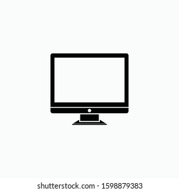 monitor icon vector sign symbol