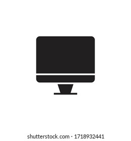 monitor icon vector sign symbol isolated