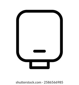 Monitor Icon Vector Symbol Design Illustration