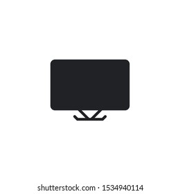 Monitor Icon Vector Symbol Eps
