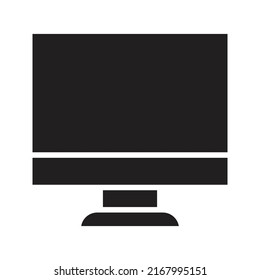 monitor icon vector for website symbol presentation