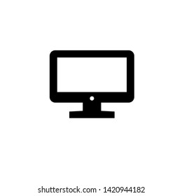 Monitor Icon Vectors Illustration Temp;ate