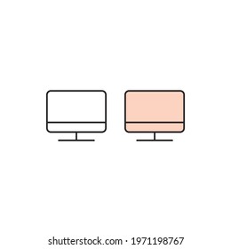 Monitor Layar Hardware and Devices icons in for any purposes
