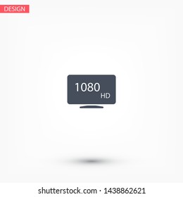 monitor line vector icon . Lorem Ipsum Illustration design