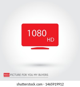 monitor line vector icon . Lorem Ipsum Illustration design