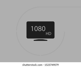 monitor line vector icon . Lorem Ipsum Illustration design