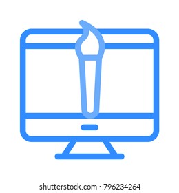 monitor paint  screen 