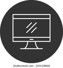 Monitor Pixel Perfect Detail Icon
