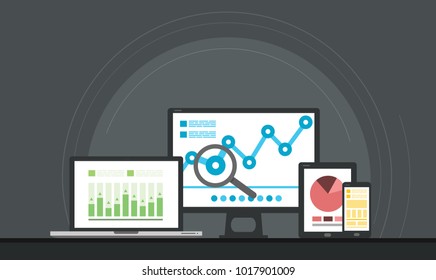 Monitor report Statistics and Analysis