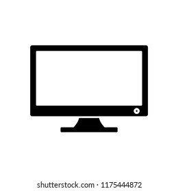 monitor - screen - computer - led icon vector